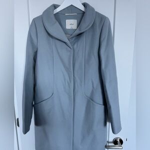 Wilfred light Blue Cocoon Coat